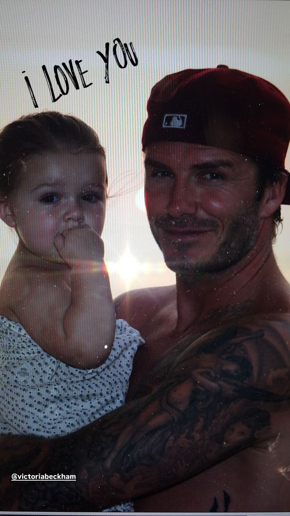 david beckham harper beckham