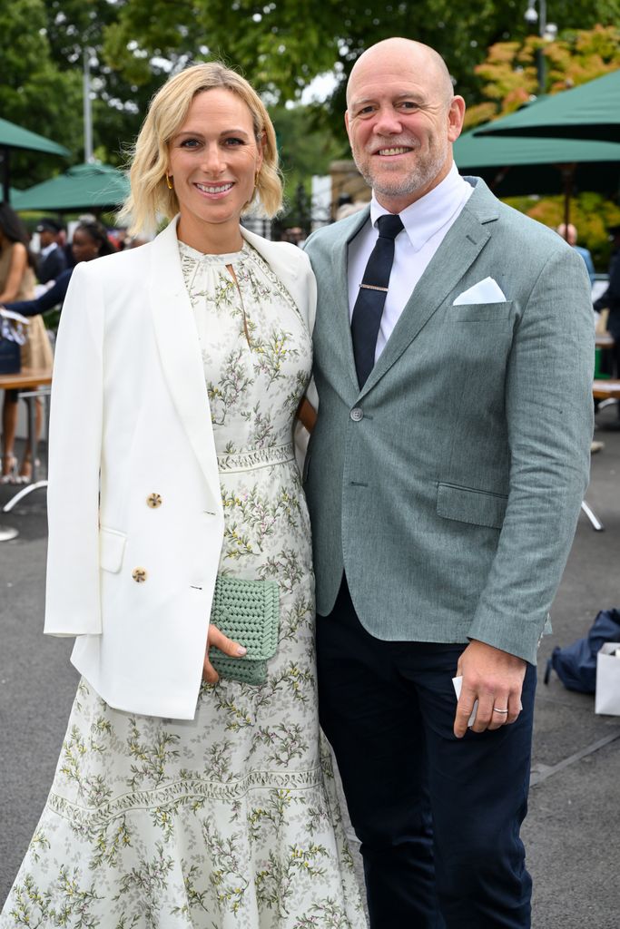 Zara Tindall and Mike Tindall