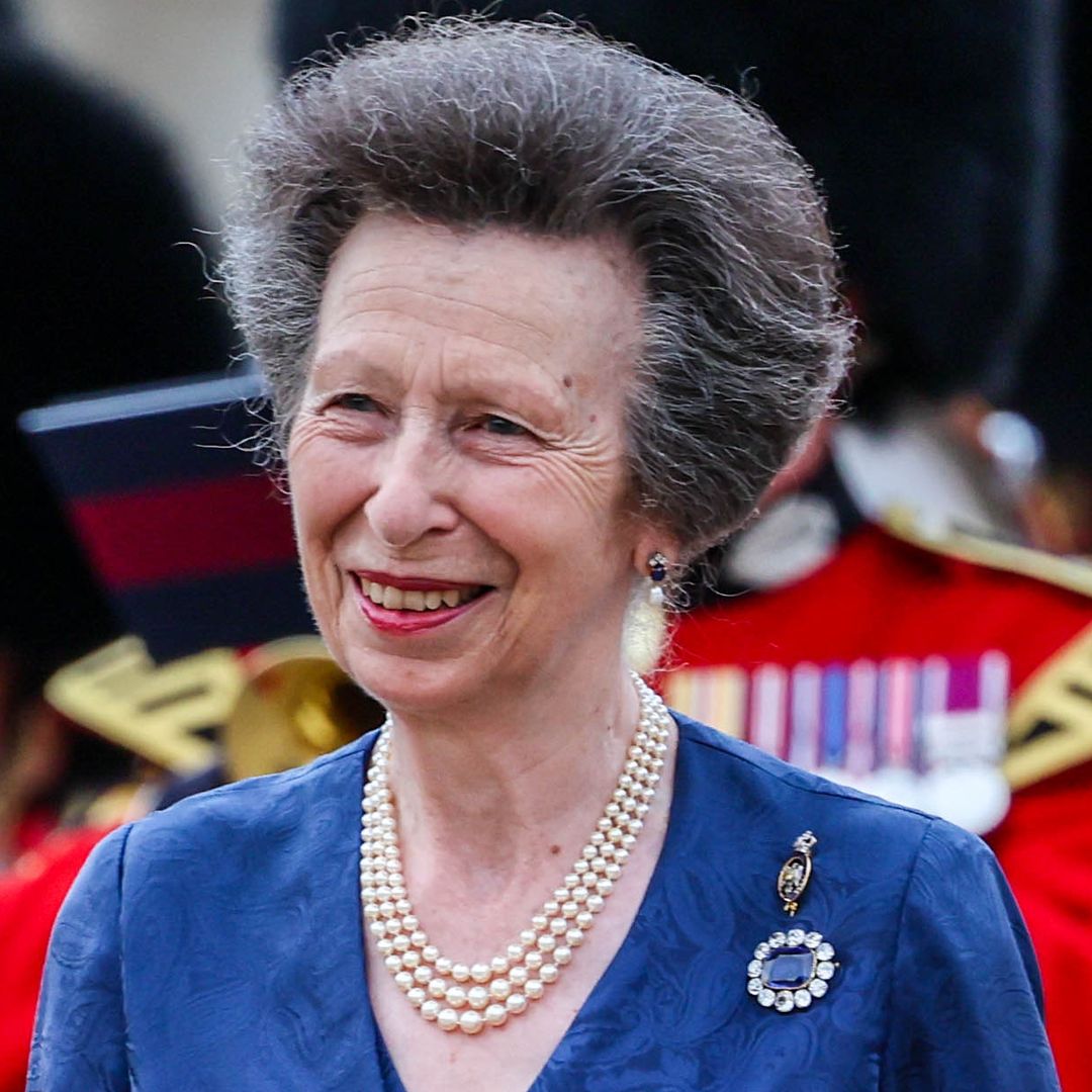 Princess Anne's wrap dress is her boldest look