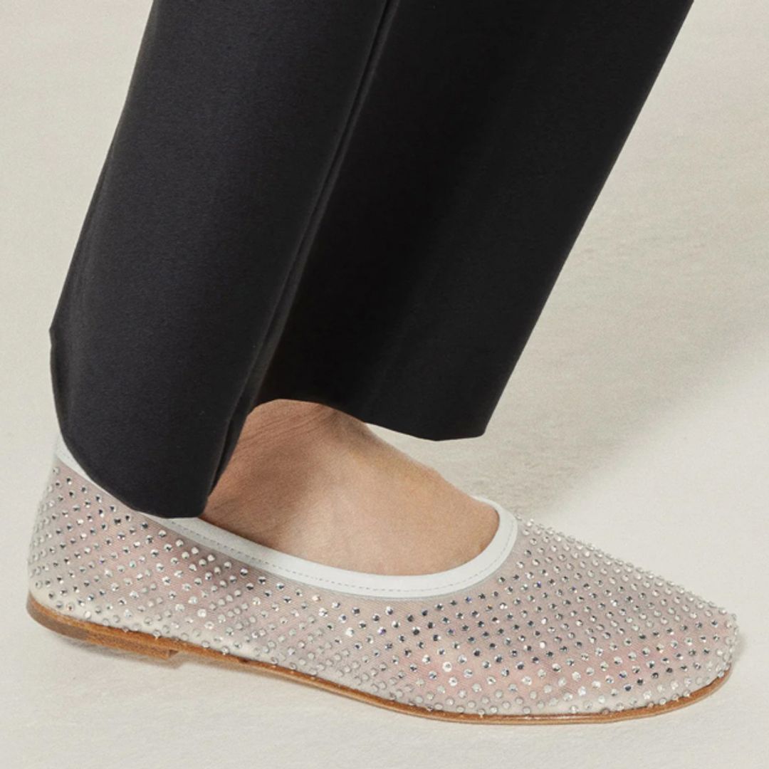 The Cool Girl's favourite mesh ballet flats just got a luxe update