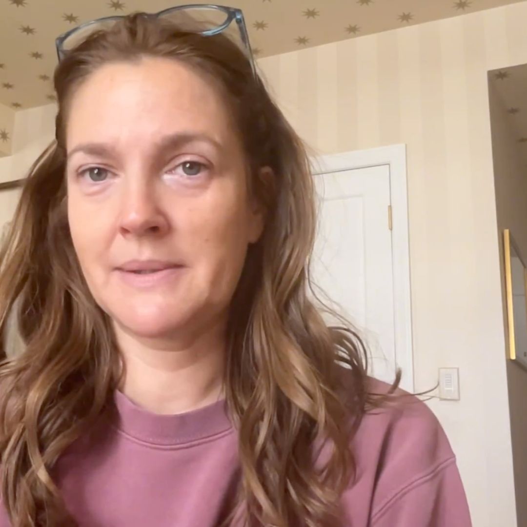 Drew Barrymore's 'very vulnerable' reflection on her fears for pre-teen daughters Olive and Frankie