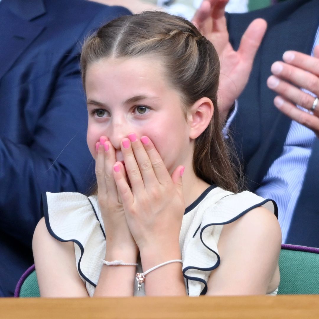 Princess Charlotte and Prince George take centre stage at Wimbledon