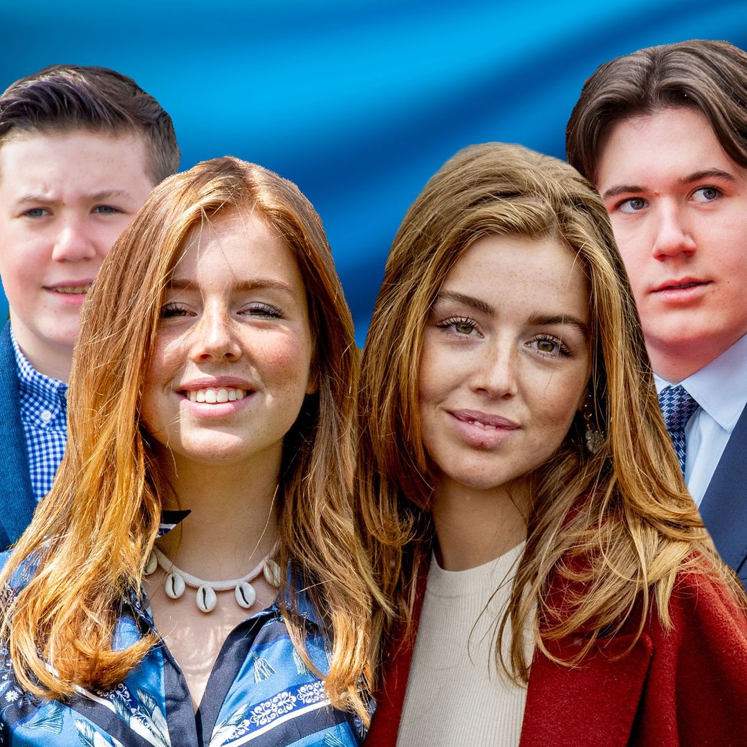 Look how they've grown! Princess Josephine, Prince Christian, Princess Alexia then and now