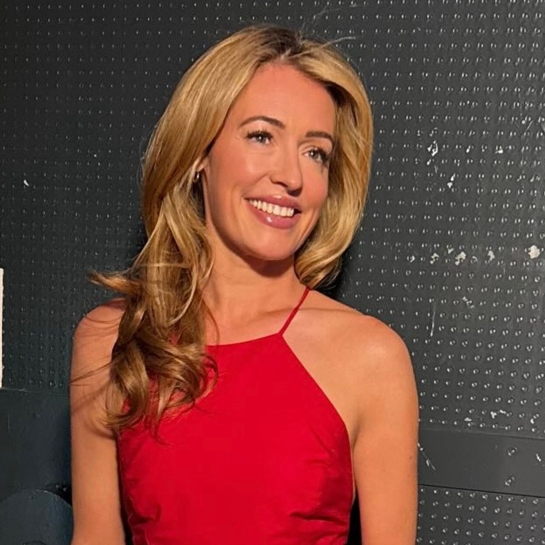 Cat Deeley is a goddess in backless red dress - shop the look